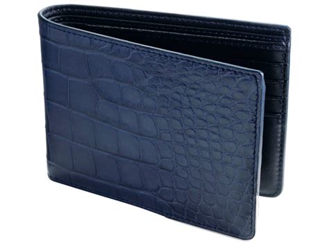 dior homme crocodile wallet